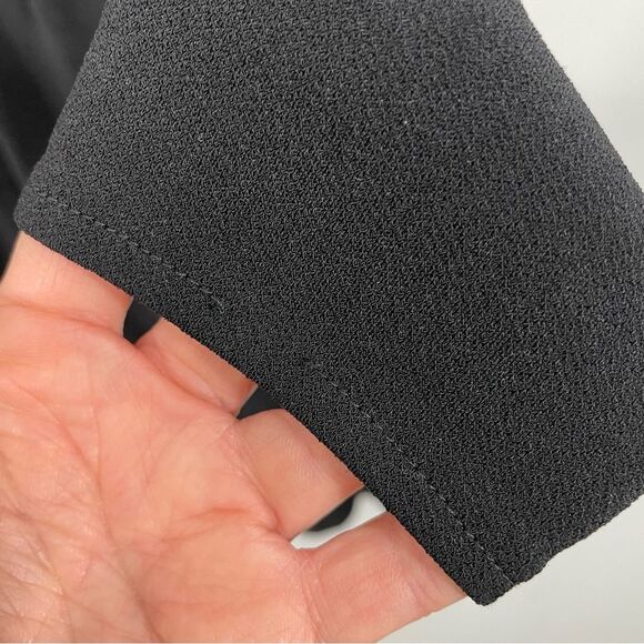 Show Me Your Mumu Top Tier Mini Dress Size SMALL Black Long sleeve Ruffle - Picture 7 of 8